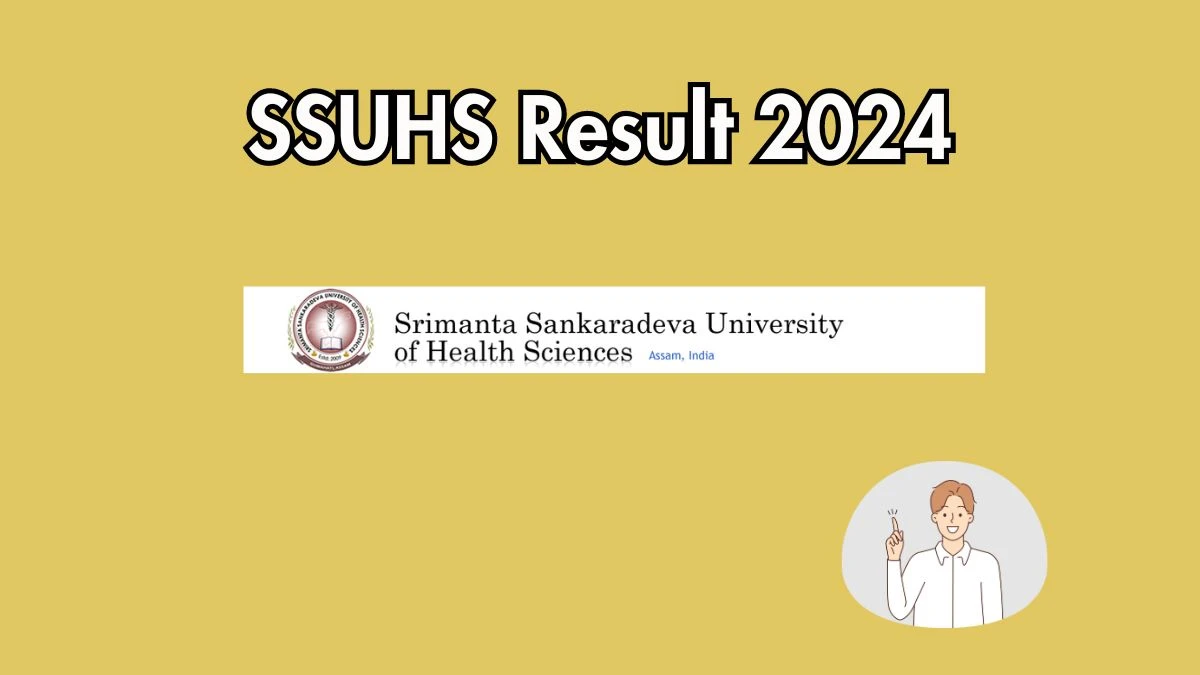 SSUHS Result 2024 Declared ssuhs.in GNM Check SSUHS Merit List Here