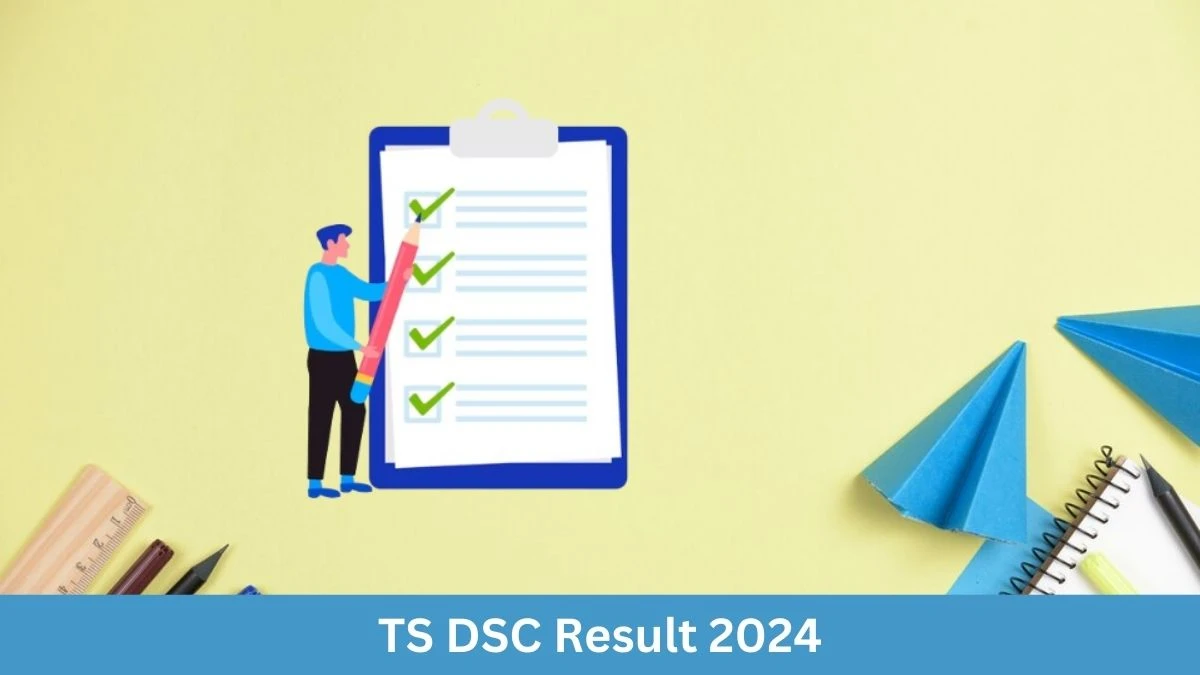 TS DSC Result 2024 To Be Released at schooledu.telangana.gov.in Download the Result for the Secondary Grade Teachers, School Assistants and Other Posts - 13 September 2024