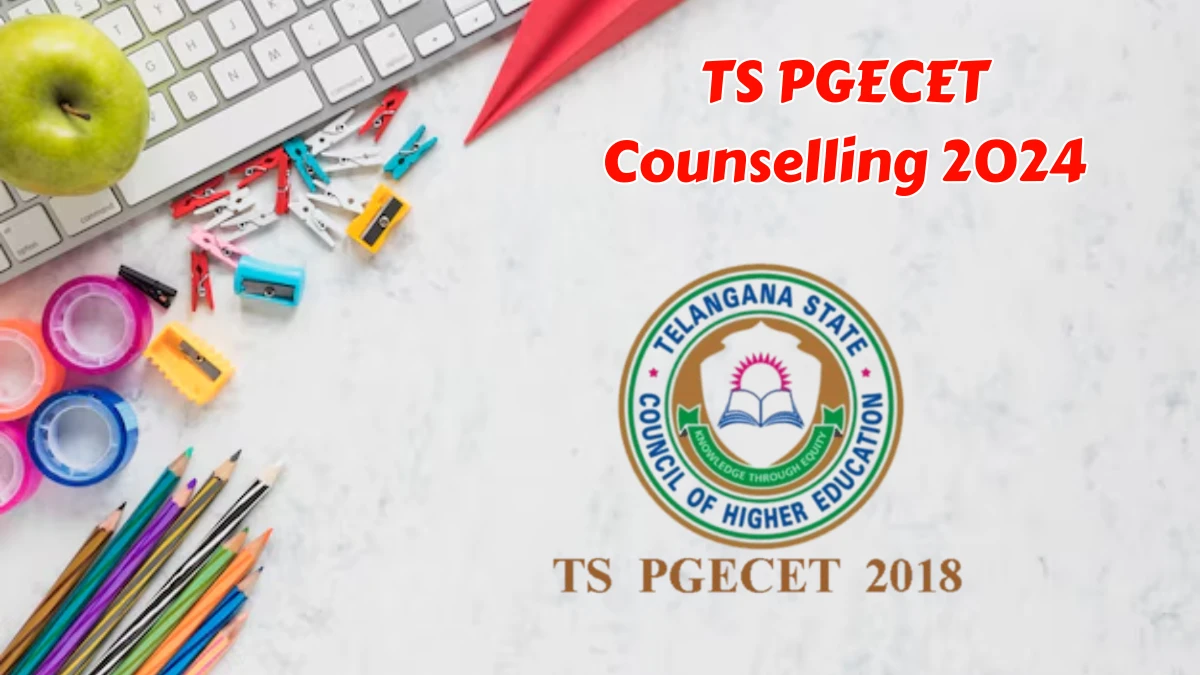 TS PGECET Counselling 2024 at Round 1 Seat Allotment result (out) reporting starts today