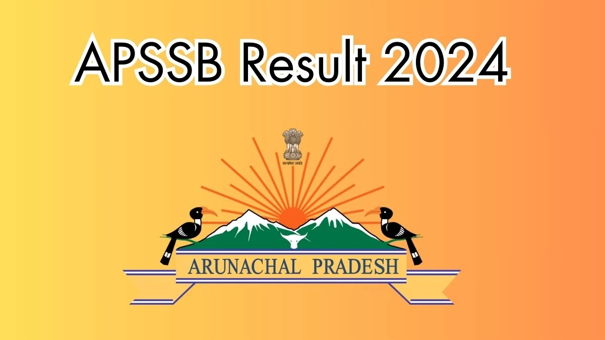 APSSB Result 2024 Announced. Direct Link to Check APSSB Head Constable Result 2024 apssb.nic.in - 14 October 2024