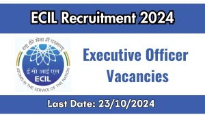 ECIL Recruitment 2024 - Latest Executive Officer V...