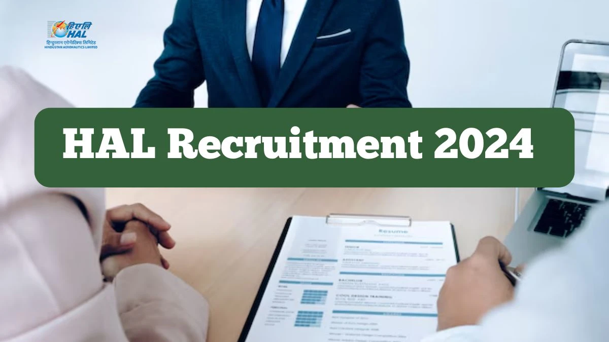 HAL Recruitment 2024 - Latest Aircraft Technicians Vacancies on 24 October 2024