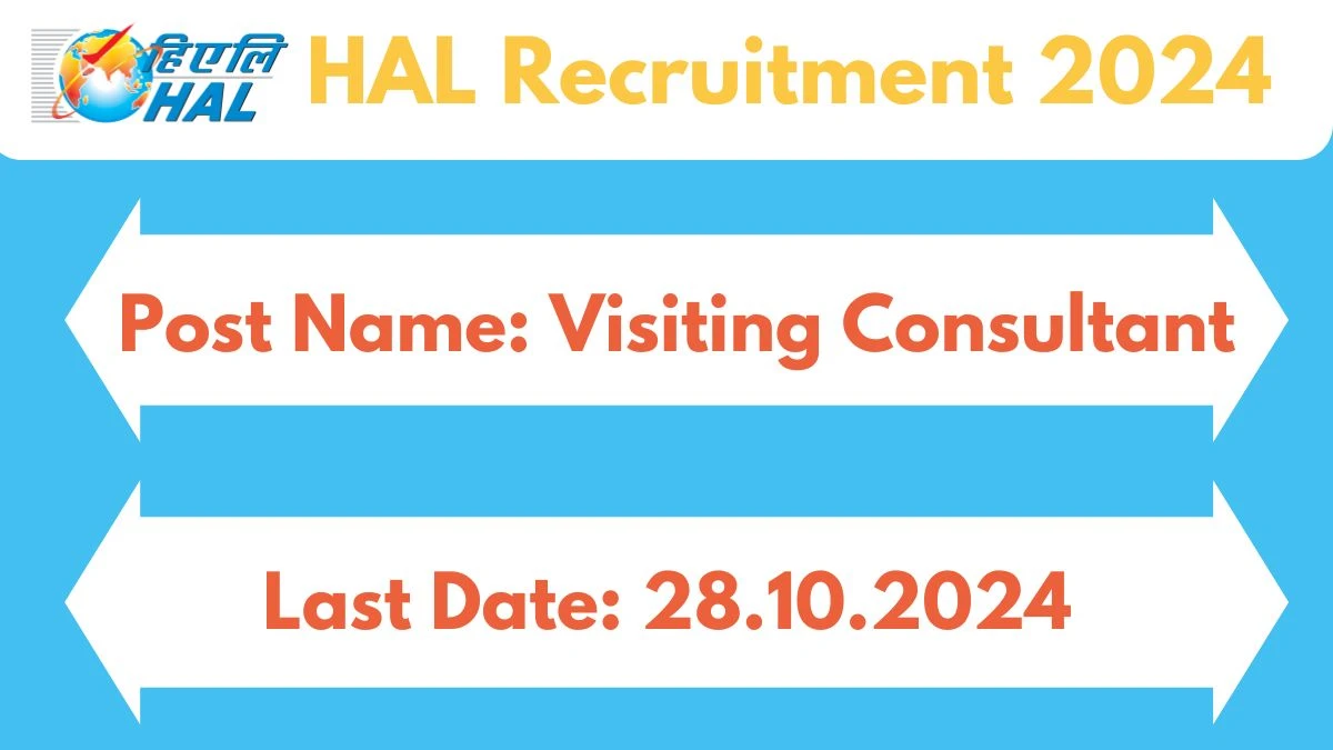 HAL Recruitment 2024 New Notification Out, Check Post, Vacancies, Salary, Qualification, Age Limit and How to Apply