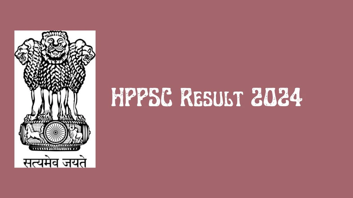 HPPSC Result 2024 Announced. Direct Link to Check HPPSC Lecturer Result 2024 hppsc.hp.gov.in - 09 October 2024