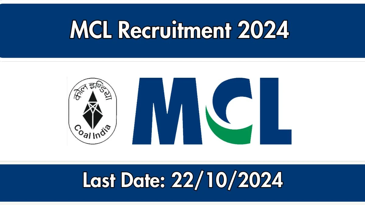 MCL Recruitment 2024 New Opportunity Out, Check Vacancy, Post, Qualification and Application Procedure