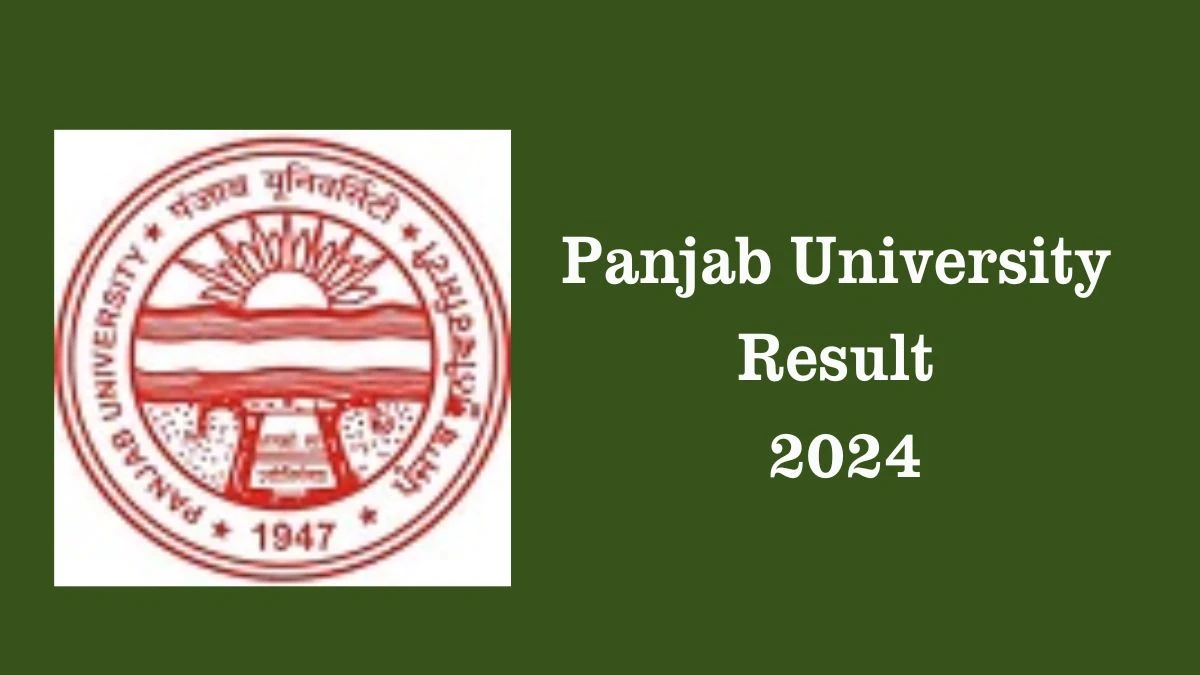 Panjab University Result 2024 (Announced) at puchd.ac.in Get Direct Link Here