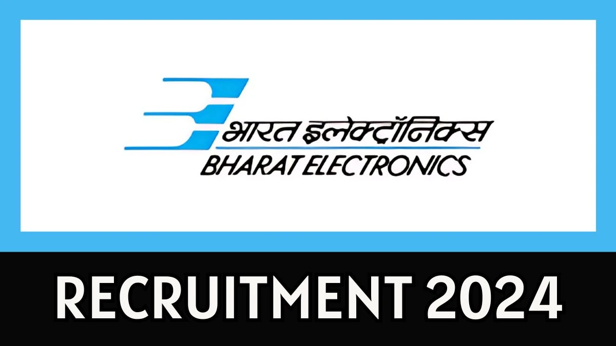 BEL Job Vacancy 2024: Trainee Engineer, Project Engineer Vacancies, B.E / B.Tech Pass Jobs in Ghaziabad