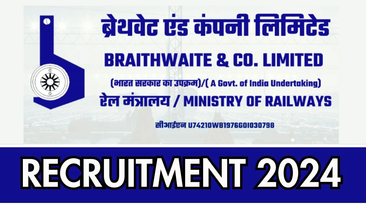 Braithwaite & Co. Ltd Recruitment 2024 Walk-In Interviews for Engineer on 10/12/2024