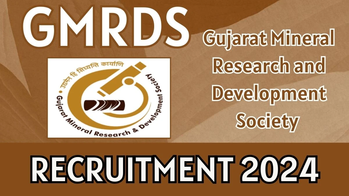 GMRDS Govt Jobs 2024: 100+ Royalty Inspector, Mines Supervisor, More Vacancies, Diploma Pass Jobs in Gandhinagar