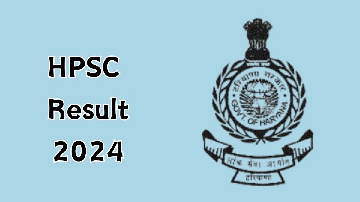 HPSC Result 2024 Declared hpsc.gov.in Post Graduate Teachers Check HPSC Merit List Here - 08 Nov 2024