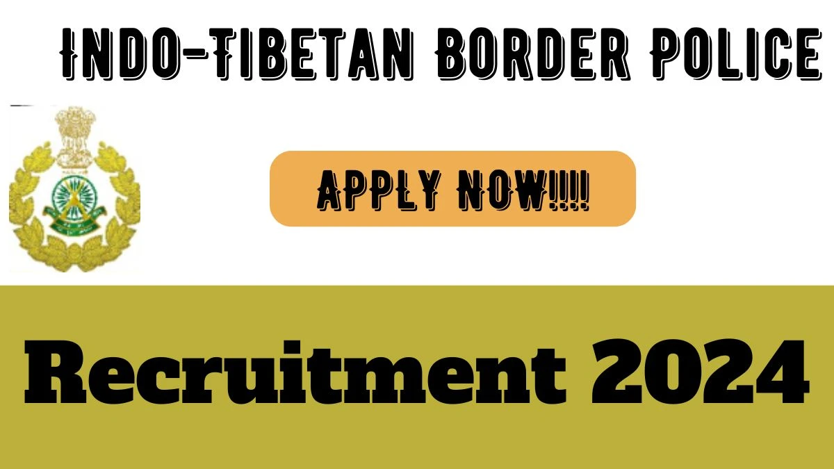 ITBP Job Vacancy 2024: Assistant Surgeon Vacancies, BVSc & AH Pass Jobs in Across India