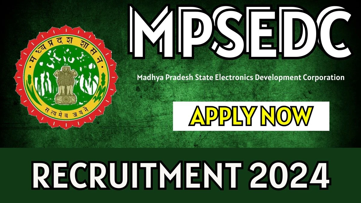 MPSEDC Govt Jobs 2024: 190+ Trainer, Lead Trainer, More Vacancies, B.E/ B.Tech Pass Jobs in Bhopal