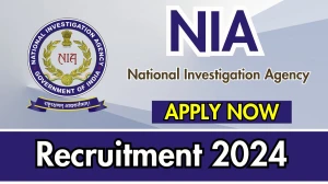 NIA Job Vacancy 2024: Investigation Expert Vacancies, Graduate Pass Jobs in Lucknow