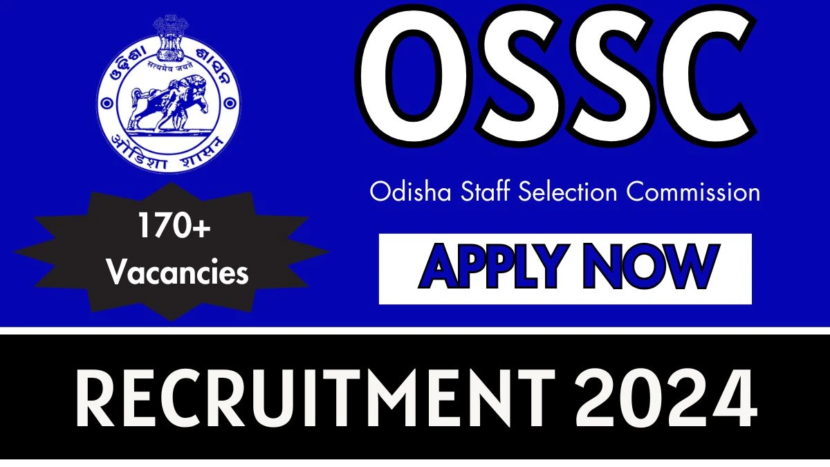 OSSC Govt Jobs 2024: 170+ Assistant Statistical Officer, Statistical Assistant Vacancies, Graduate Pass Jobs in Bhubaneshwar