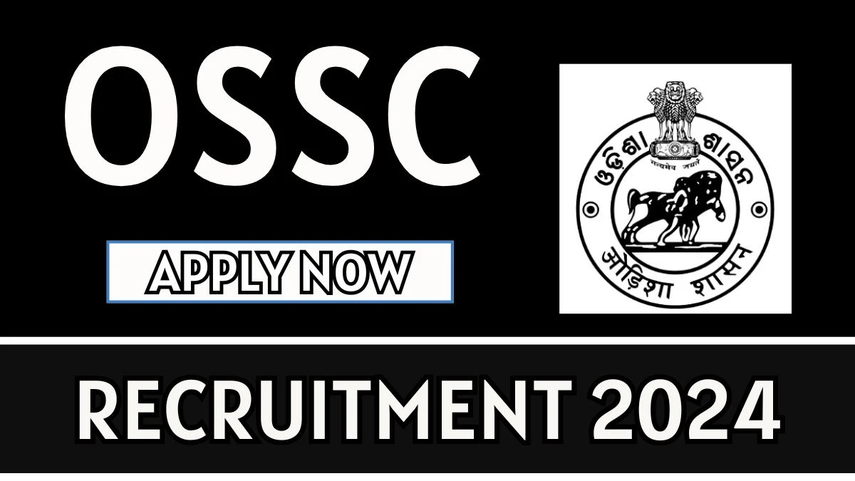 OSSC Govt Jobs 2024: Sub-Inspector of Traffic, Sub-Inspector of Excise Vacancy, Graduate Pass Jobs in Bhubaneshwar