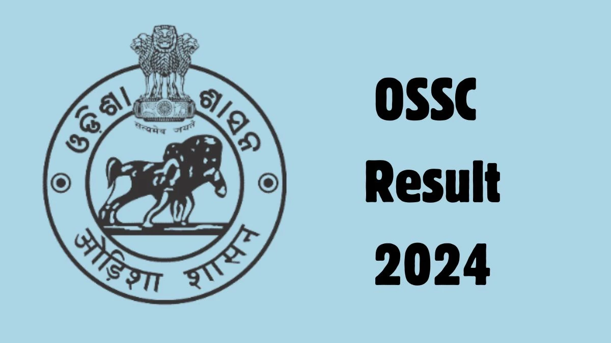 OSSC Result 2024 To Be Released at ossc.gov.in Download the Result for the Combined Graduate Level - 13 Nov 2024