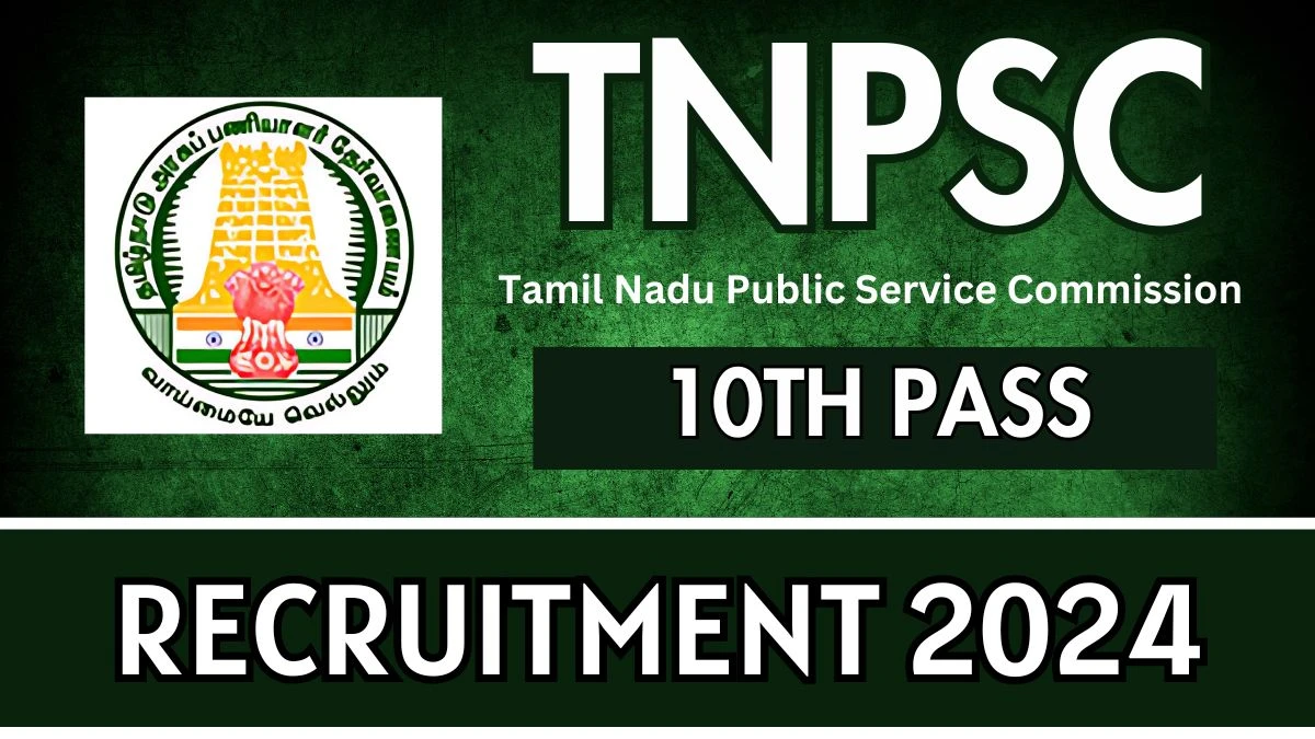 TNPSC Job Vacancy 2024: 50 Typist Vacancies, 10TH Pass Jobs in Chennai