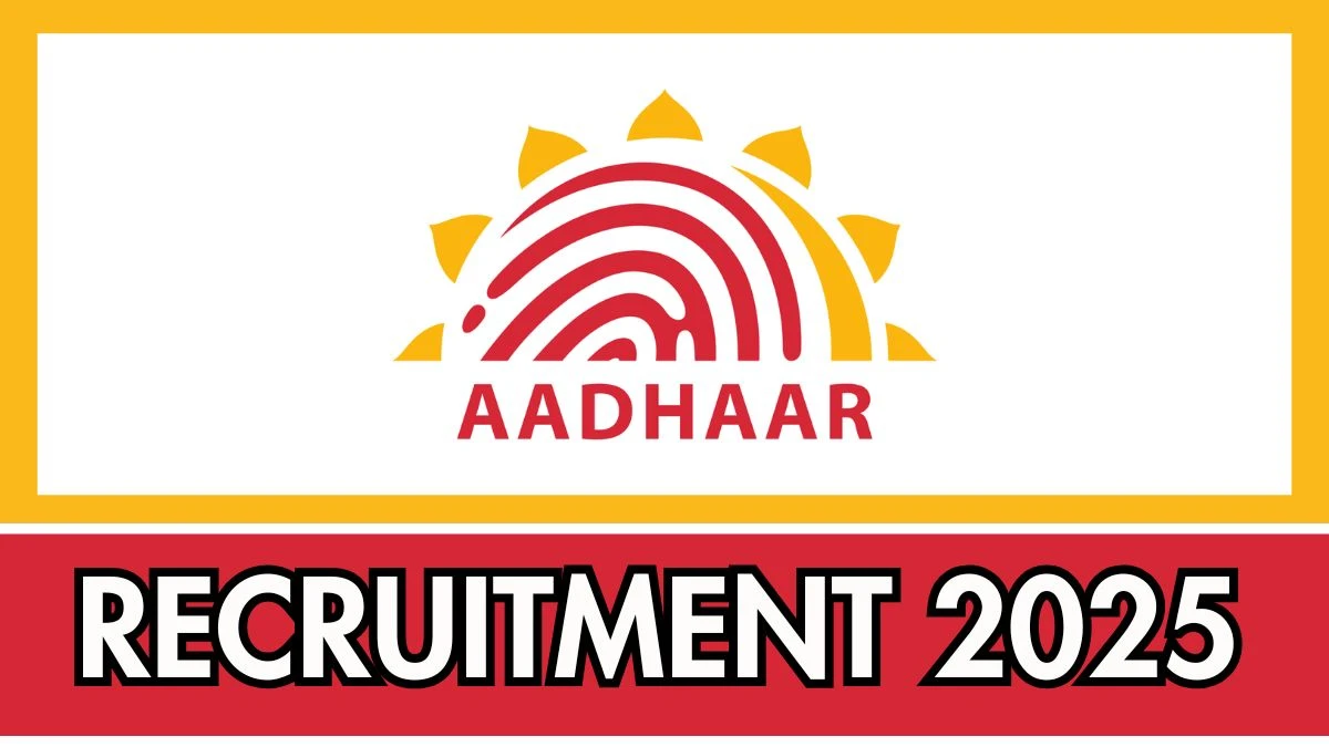 UIDAI Job Vacancy 2025: Deputy Director, Senior Accounts Officer Vacancies, MBA Pass Jobs in Guwahati