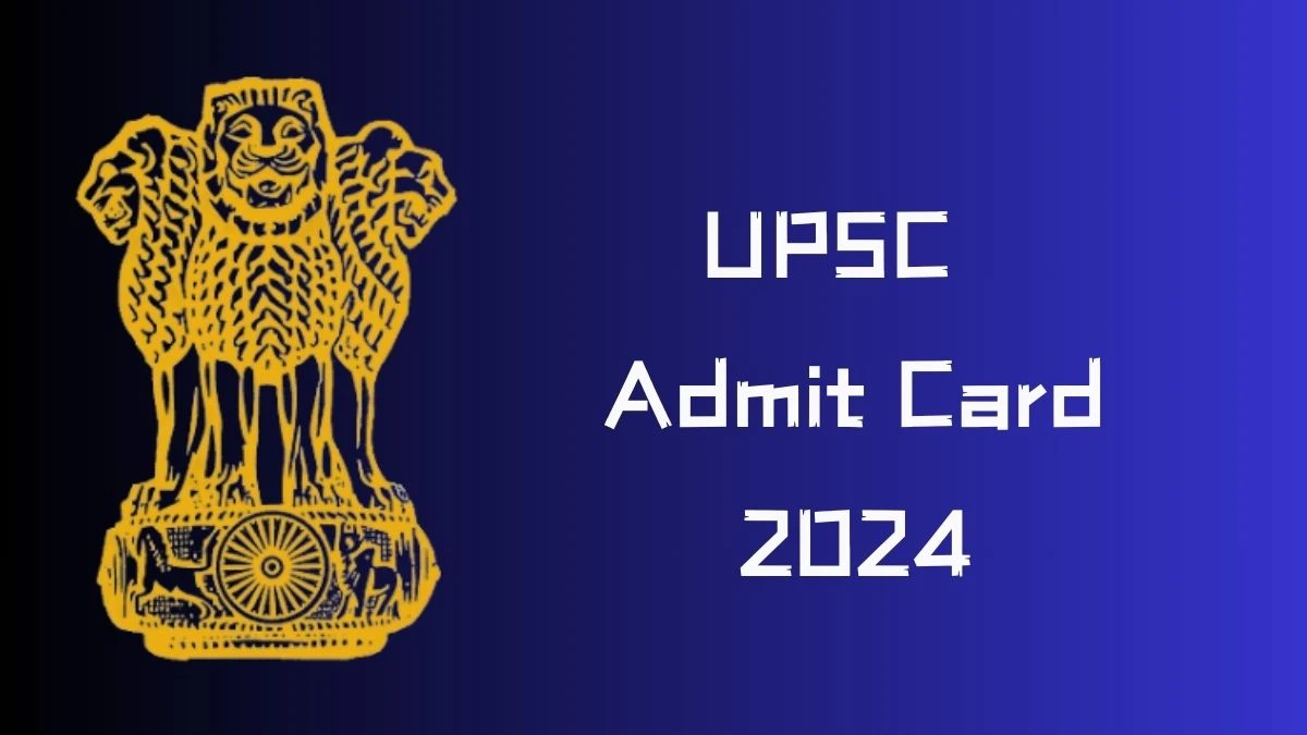 UPSC Admit Card 2024 will be notified soon Assistant Programmer upsc.gov.in Here You Can Check Out the exam date and other details - 12 Nov 2024