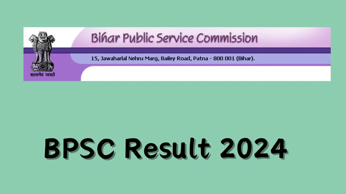 BPSC Result 2024 Declared bpsc.bih.nic.in Assistant Director Check BPSC Merit List Here - 11 Dec 2024