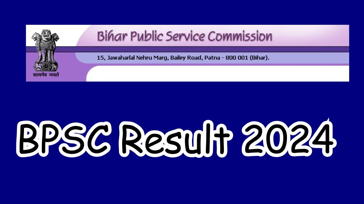 BPSC Result 2024 Declared bpsc.bih.nic.in Assistant Engineer Check BPSC Merit List Here - 17 Dec 2024