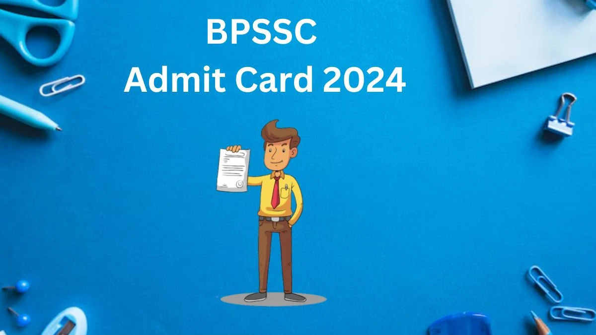 BPSSC Admit Card 2024 will be released Steno Assistant Sub Inspector Check Exam Date, Hall Ticket bpssc.bih.nic.in - 23 Dec 2024