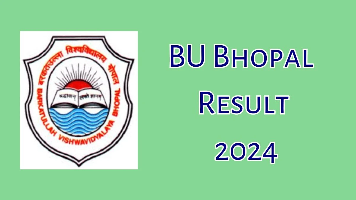 Bu Bhopal Results 2024 (Released) at bubhopal.ac.in Get Direct Link Here