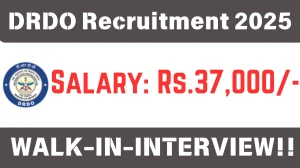 DRDO Govt Job Vacancy 2024: Junior Research Fellow, M.Sc, BE/B.Tech, M.E./M.Tech Pass Jobs in Chandigarh