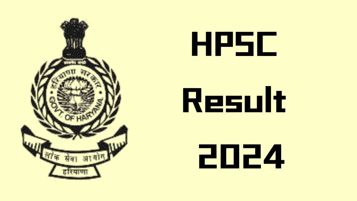 HPSC Result 2024 Announced. Direct Link to Check HPSC Assistant Engineer Result 2024 hpsc.gov.in - 21 Dec 2024