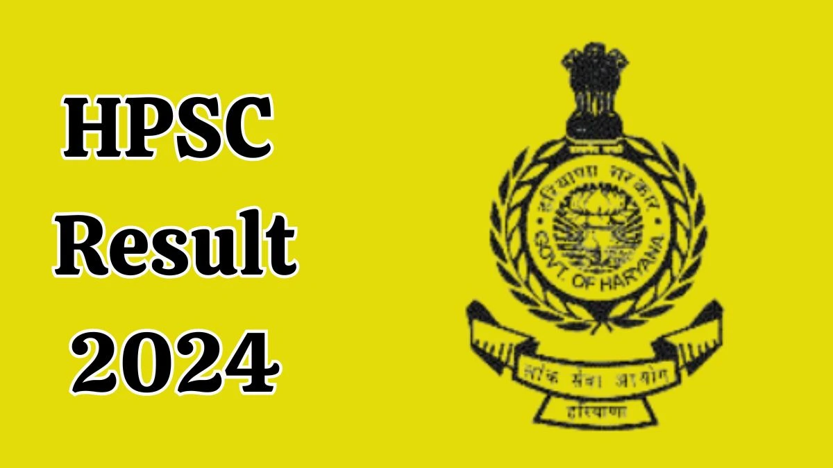 HPSC Result 2024 Announced. Direct Link to Check HPSC Post Graduate Teachers  Result 2024 hpsc.gov.in - 05 Dec 2024