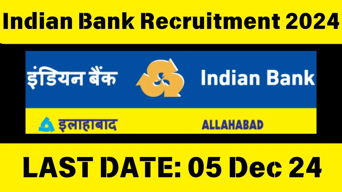 Indian Bank Recruitment 2024: Authorised Doctor Vacancies, MBBS Jobs in Mirzapur