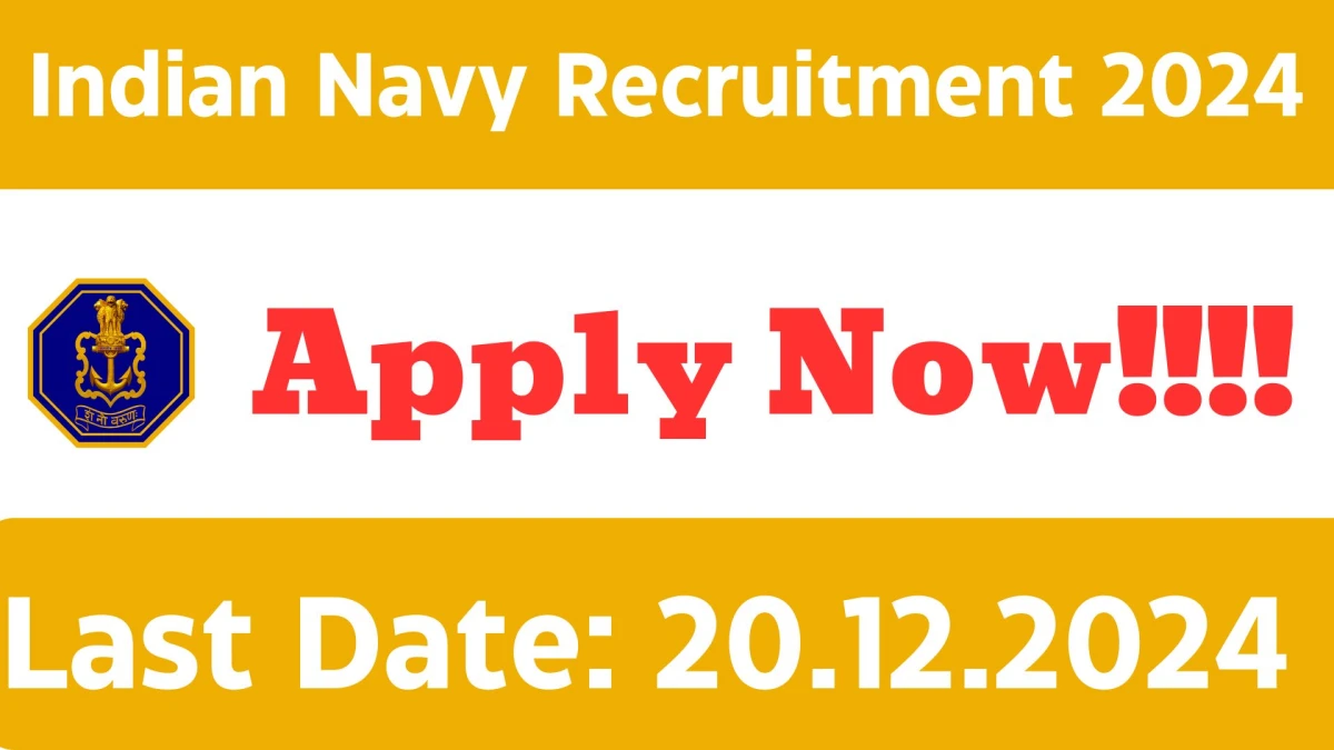 Indian Navy New Govt Job Vacancy in New Delhi: Executive and Technical Branch Vacancies, 10+2 (B.Tech) Pass Apply Now