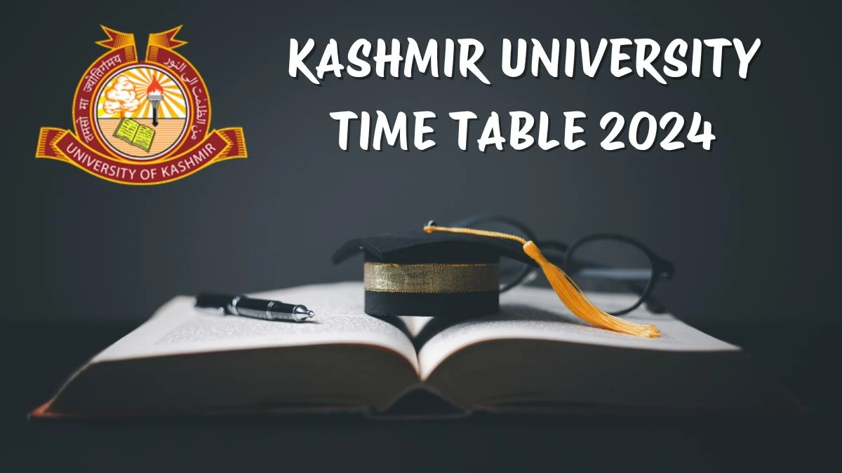 Kashmir University Time Table 2024 (Released) at kashmiruniversity.net Direct Download Details Here