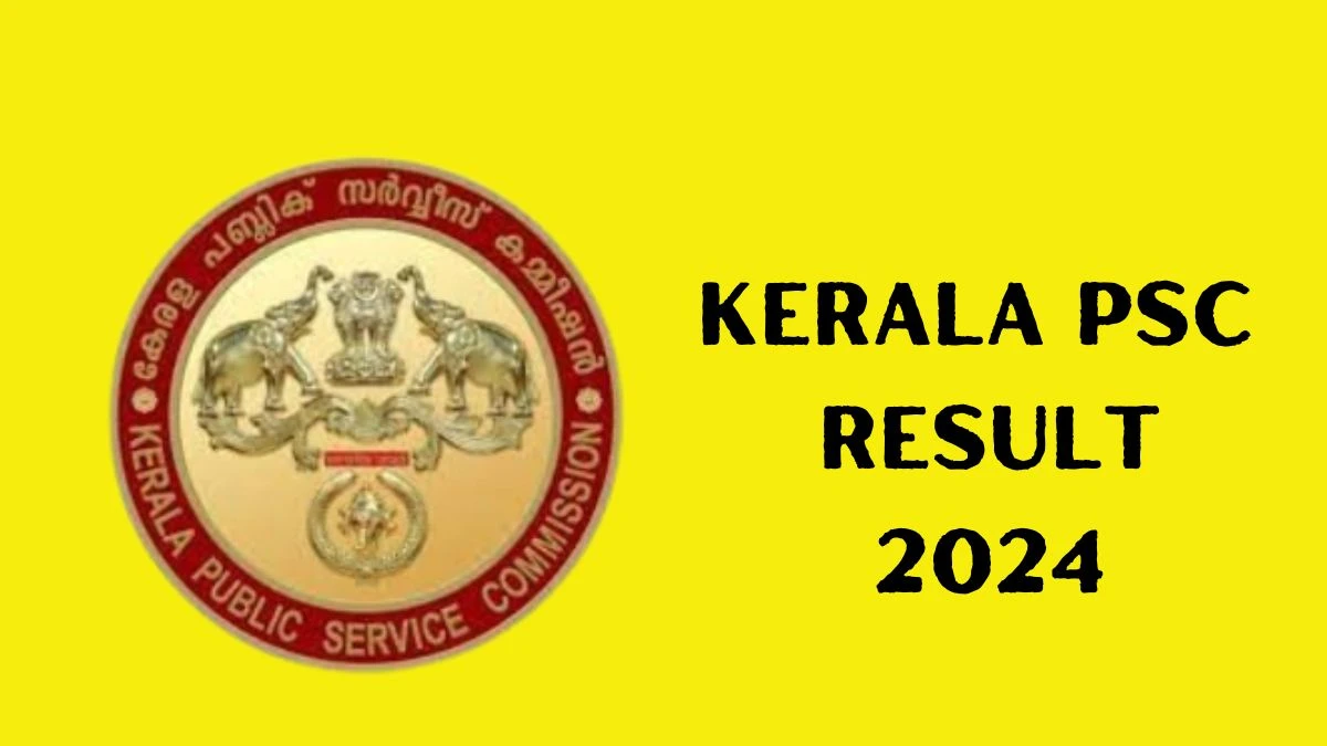 Kerala PSC Result 2024 Declared. Direct Link to Check Kerala PSC Beat Forest Officer Result 2024 keralapsc.gov.in - 12 Dec 2024