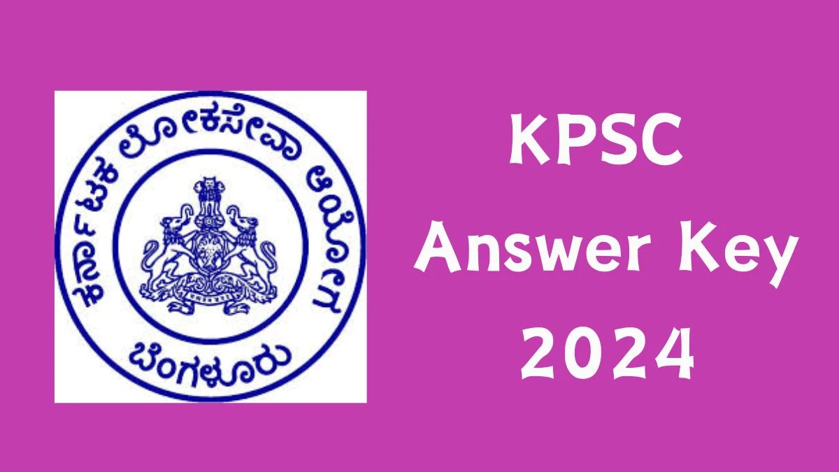 KPSC Answer Key 2024 to be out for Panchayat Development Officer: Check and Download answer Key PDF @ kpsc.kar.nic.in - 09 Dec 2024