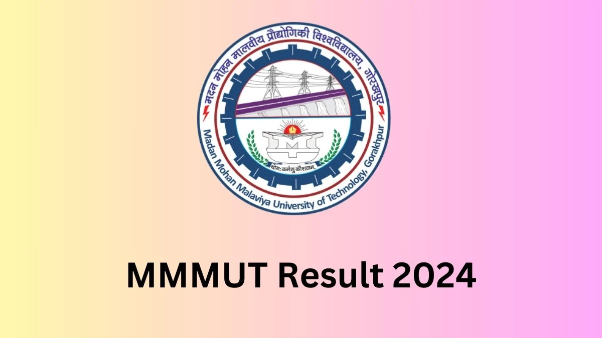 MMMUT Result 2024 Declared mmmut.ac.in Assistant Professor Check MMMUT Merit List Here - 23 Dec 2024