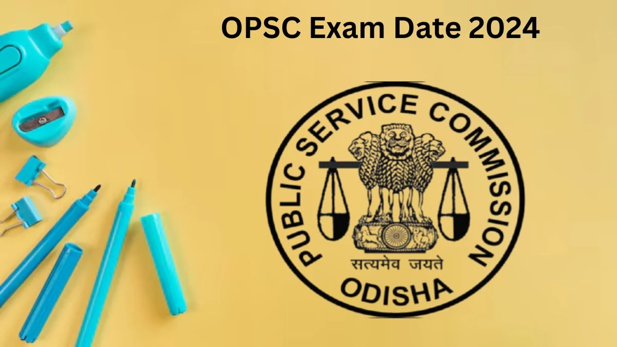 OPSC Exam Date 2024 at opsc.gov.in Verify the schedule for the examination date, Assistant Soil Conservation Officer, and site details.