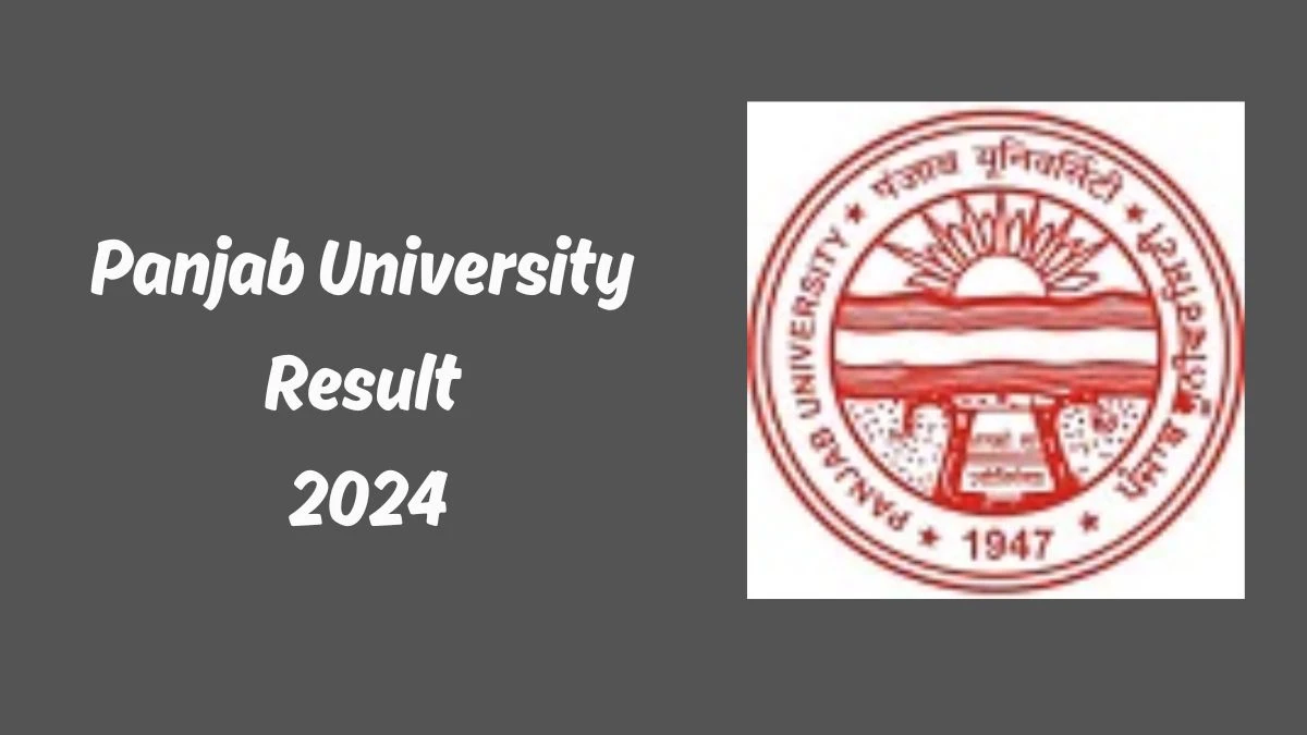 Panjab University Result 2024 (Announced) at puchd.ac.in Get Direct Link Here