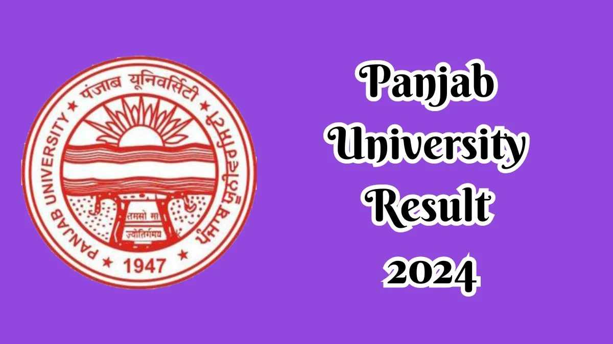 Panjab University Result 2024 (Released) at puchd.ac.in Get Direct Link Here