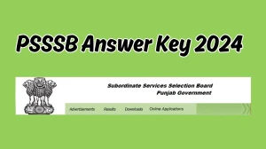 PSSSB Answer Key 2024 Available for the Warder and Matron Download Answer Key PDF at sssb.punjab.gov.in - 09 Dec 2024