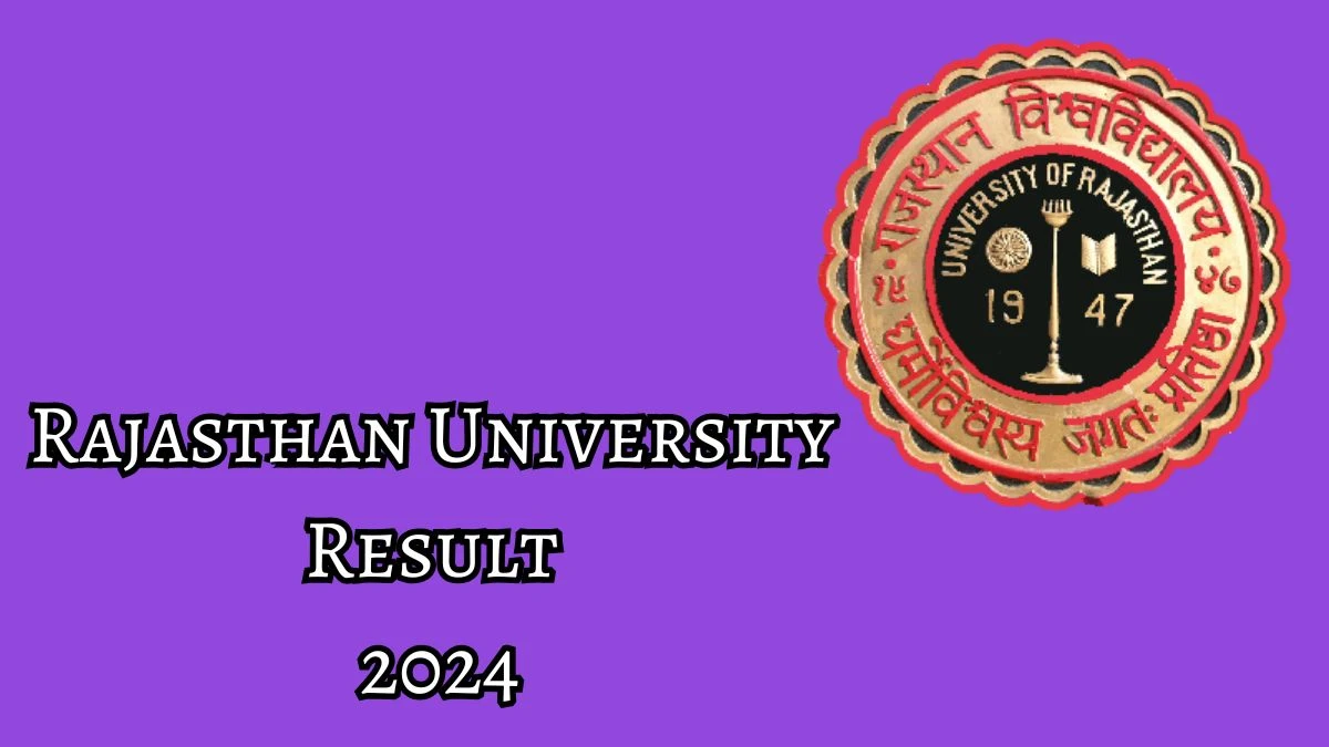 Rajasthan University Result 2024 (Announced) @ uniraj.ac.in B.A. B.Ed. PART-III Exam Details Here