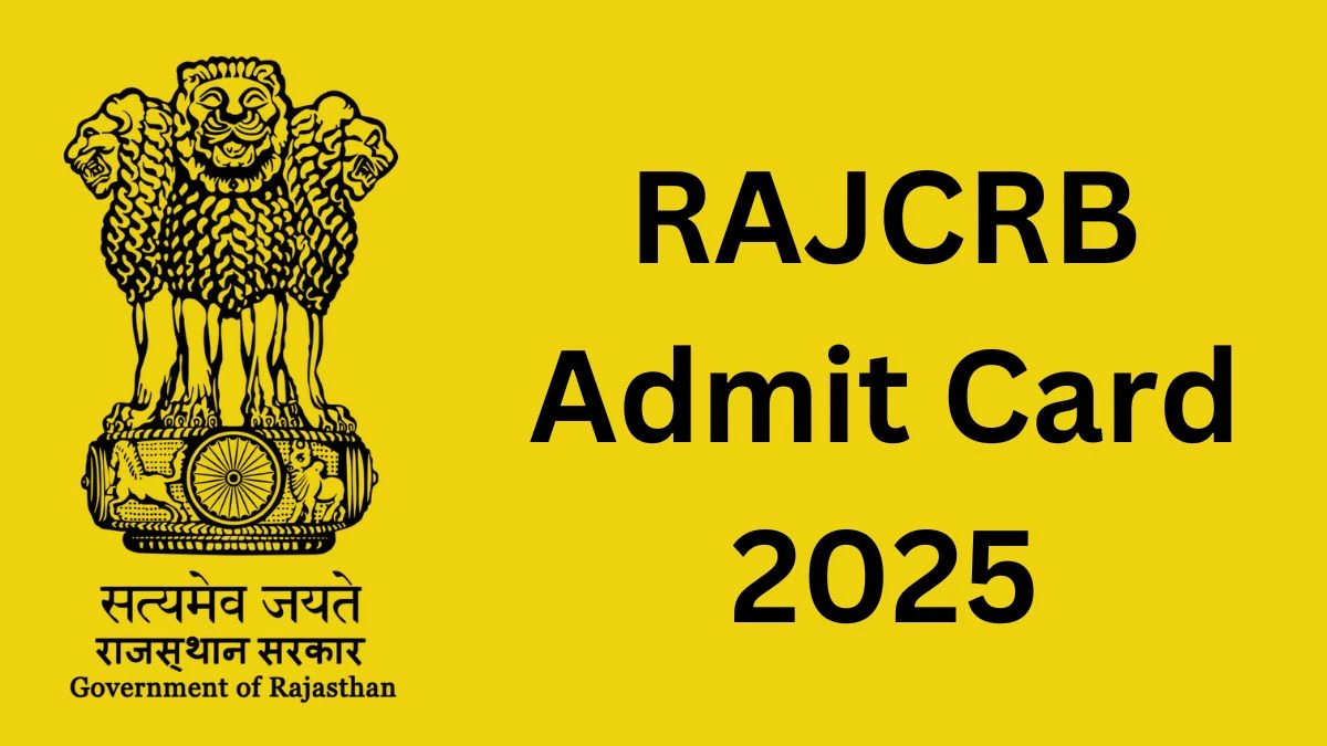 RAJCRB Admit Card 2025 will be announced at rajcrb.rajasthan.gov.in Check Manager and Other Posts Hall Ticket, Exam Date here - 18 Dec 2024