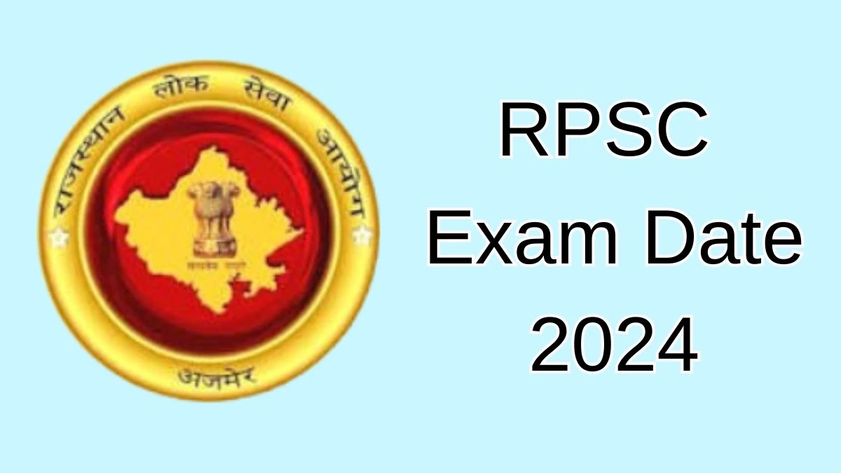 RPSC Exam Date 2024 at rpsc.rajasthan.gov.in Verify the schedule for the examination date, Senior Teacher, and site details - 03 Dec 2024