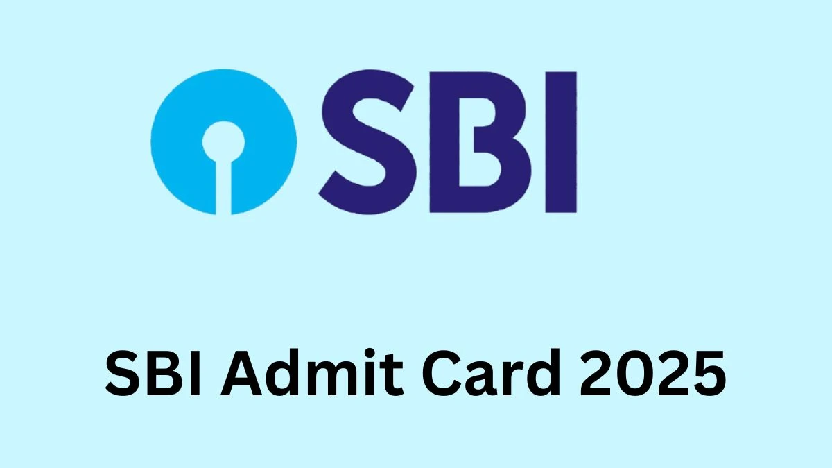 SBI Admit Card 2025 will be released Junior Associate Check Exam Date, SBl Ticket sbi.co.in - 18 Dec 2024