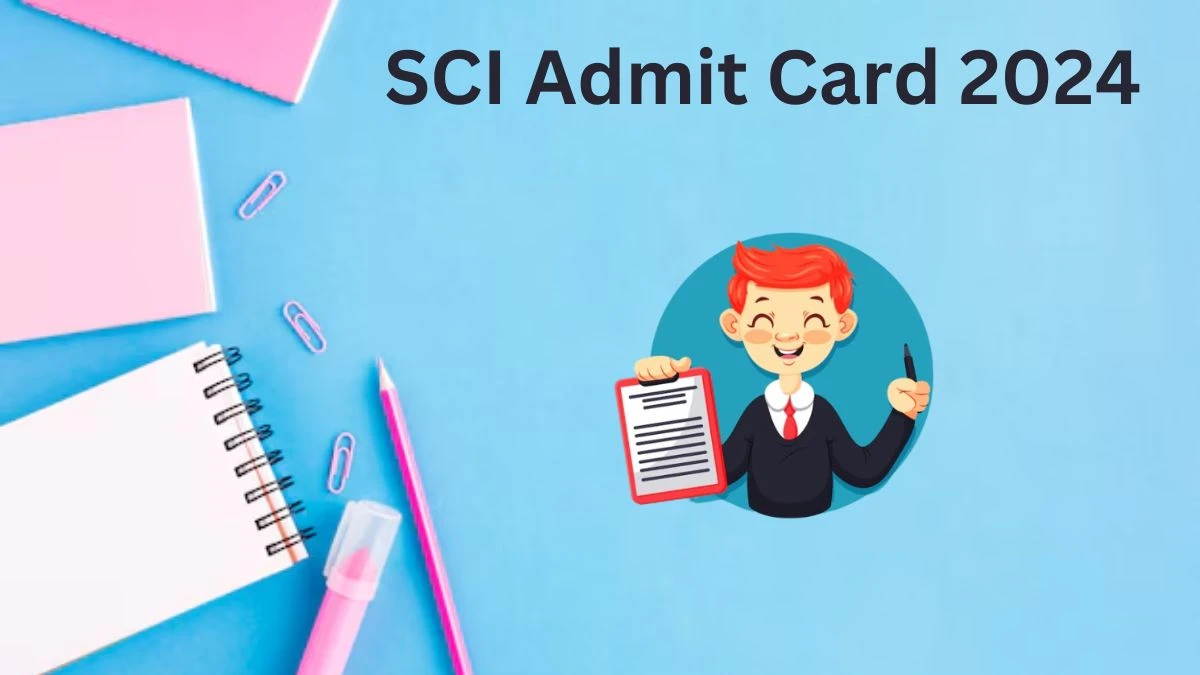 SCI Admit Card 2024 Release Direct Link to Download SCI Junior Court Assistant Admit Card sci.gov.in - 23 Dec 2024