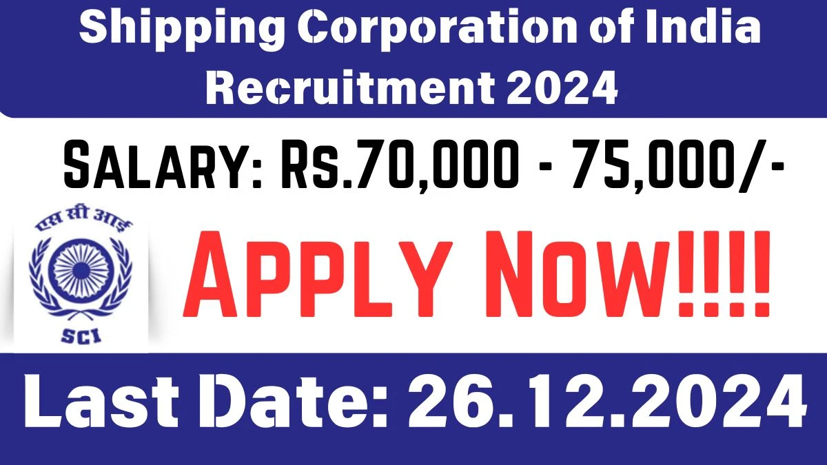 Shipping Corporation of India New Govt Job Vacancy in Mumbai: Legal Assistant Vacancies, LLB Pass Apply Now