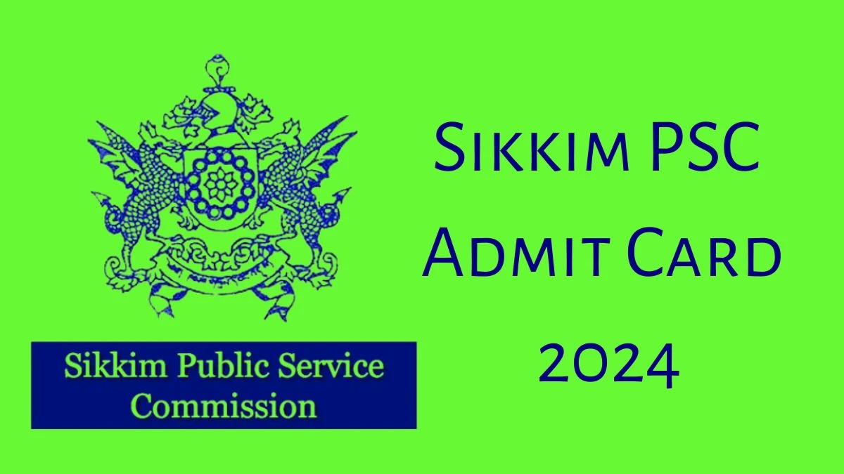 Sikkim PSC Admit Card 2024 will be notified soon Junior Engineer spsc.sikkim.gov.in Here You Can Check Out the exam date and other details - 16 Dec 2024