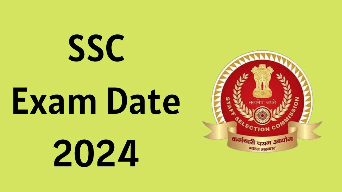 SSC Exam Date 2024 Check Date Sheet / Time Table of Stenographer Grade ‘C’ and ‘D’ ssc.gov.in - 03 Dec 2024