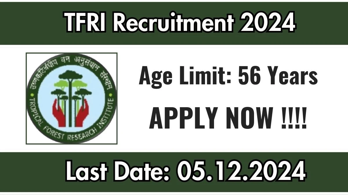 TFRI Govt Sarkari Job Vacancy 2024: Deputy Ranger Vacancies in Jabalpur