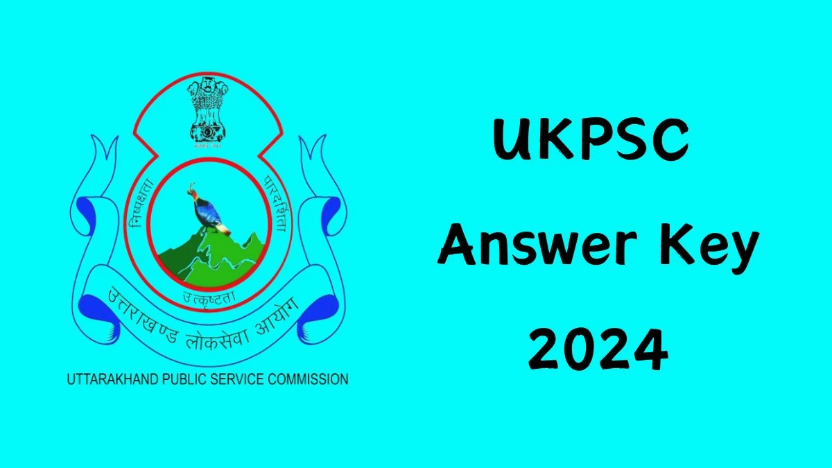 UKPSC Answer Key 2024 Available for the ASO, Investigator and Computer Download Answer Key PDF at psc.uk.gov.in - 16 Dec 2024